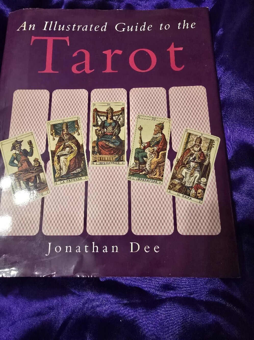 Tarot Card Reading Mat - Purple
